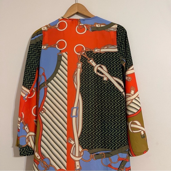 Akira  long pattern boho kimono size small - Picture 7 of 8